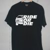 GO RIDE Black T shirts