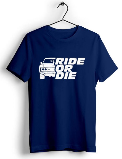 GO RIDE Blue Navy T shirts