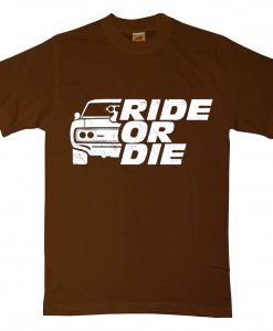 GO RIDE Brown T shirts