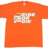 GO RIDE Orange T shirts