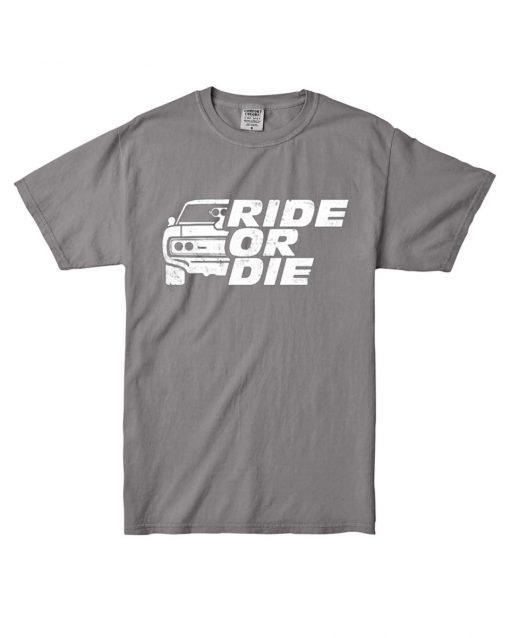 GO RIDE Shoft Grey T shirts