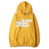 GO RIDE Yellow Hoodie