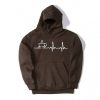 Graphic Coffee Brown Hoodie