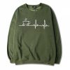 Graphic Coffee Green Army Sweatshirts