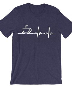 Graphic Coffee Purple T shirts