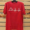 Graphic Coffee Red T shirts