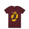 Keep on Moving Maroon T shirts