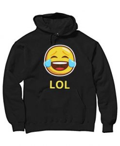 LOL Emticon Black Hoodie