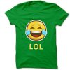 LOL Emticon Green LightT-Shirt