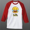 LOL Emticon Red T-Shirt