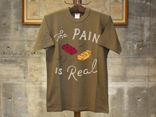 The Pain Is Real Brown T shirts