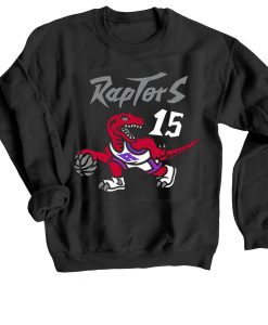 Toronto Raptors Vince Carter 15 Black Sweatshirts