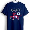 Toronto Raptors Vince Carter 15 Blue Navy T shirts