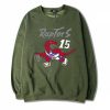 Toronto Raptors Vince Carter 15 Green Army Sweatshirts