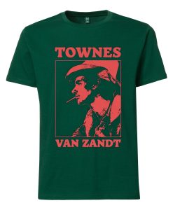 Townes Van Zandt Green T shirts