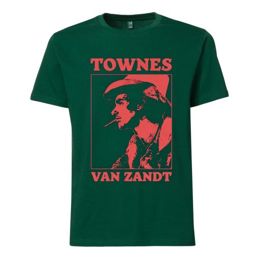 Townes Van Zandt Green T shirts