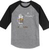 Ze Pressure of Making French Press Coffee Black Grey Raglan T shirts