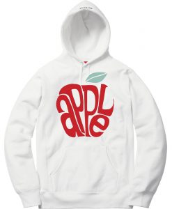 Apple White Hoodie