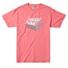 Design is Thinkning Made Visual Pink T shirts