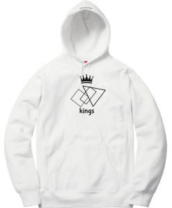 The Kings White Hoodie