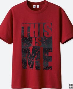 This Is Me Maroon T shirts