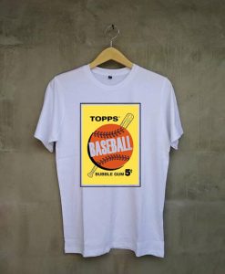 Topps Bubble Gum Card White T shirts