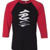 Truth Black Red Raglan T shirts