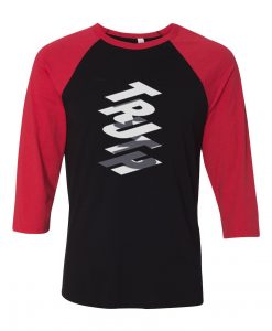 Truth Black Red Raglan T shirts