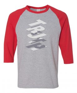 Truth Grey Red Raglan T shirts