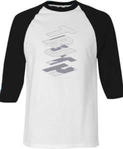 Truth White Black Raglan T shirts