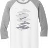 Truth White Grey Raglan T shirts