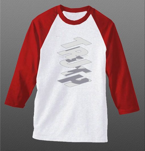 Truth White Red Raglan T shirts