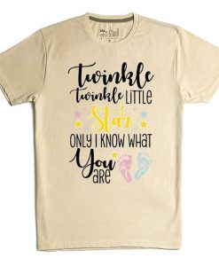 Twinkle Twinkle Little Star Keeper of the Gender Unisex CreamT shirts