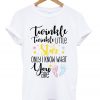 Twinkle Twinkle Little Star Keeper of the Gender Unisex White T shirts