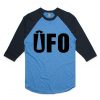 UFO Blue Black Raglan T shirts