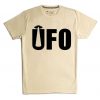 UFO Green Cream tshirts