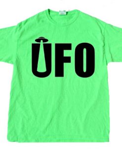 UFO Green Noen T shirts