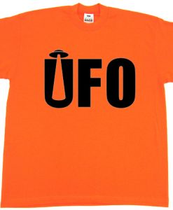 UFO Orange T shirts