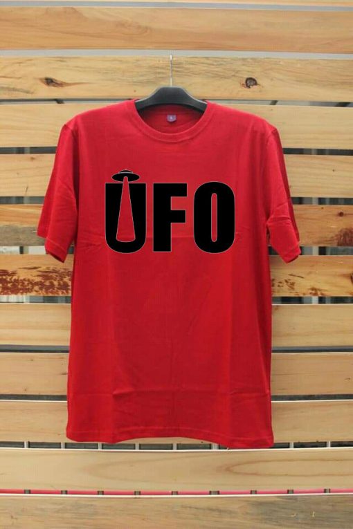 UFO Red T shirts