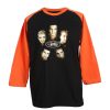 Vintage NSYNC Justin Timberlake Promo Tour Concert Black Orange Raglan T Shirt