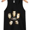 Vintage NSYNC Justin Timberlake Promo Tour Concert Black Tank Top