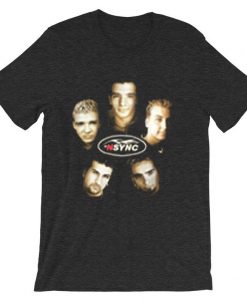 Vintage NSYNC Justin Timberlake Promo Tour Concert Grey AsphaltT shirts