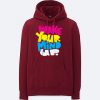 Wake Your Mind Up Maroon Hoodie