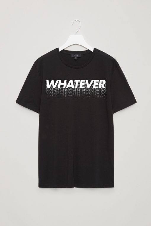 Whatever Black T shirts