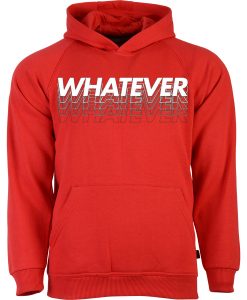 Whatever Red Hoodie