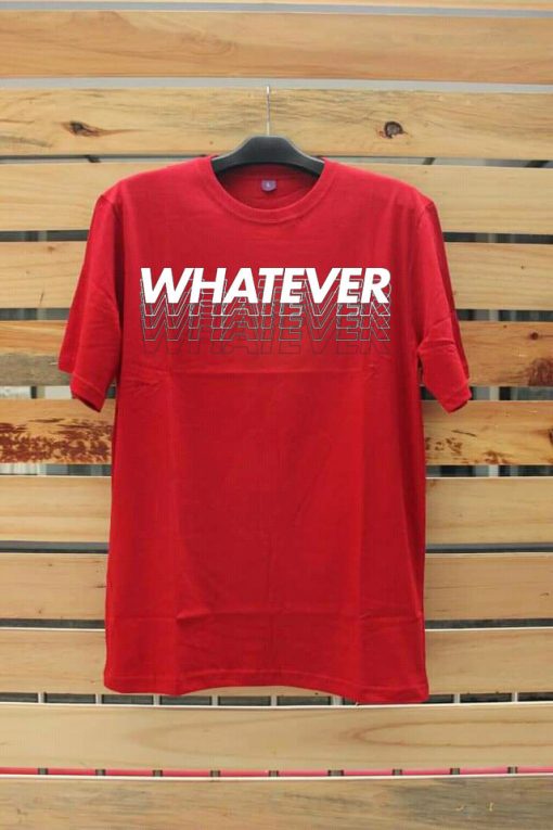 Whatever Red T shirts