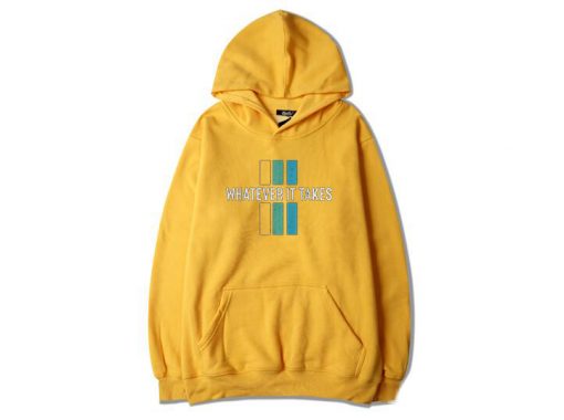 Whatever it take Yellow Hoodie