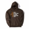 All Faster Than Dialing 911 Gun Men's Tactical Brown Hoodie