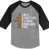 All Faster Than Dialing 911 Gun Men's Tactical Grey Black Raglan T shirts