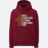 All Faster Than Dialing 911 Gun Men's Tactical Maroon Hoodie